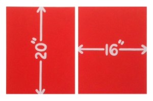 Mel Bochner 20", 2015 16", 2015 Oil on Canvas, 20 x 16 in