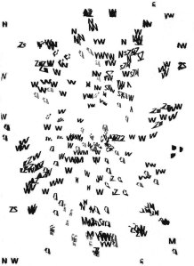 Alan Halsey - "Notation" #1