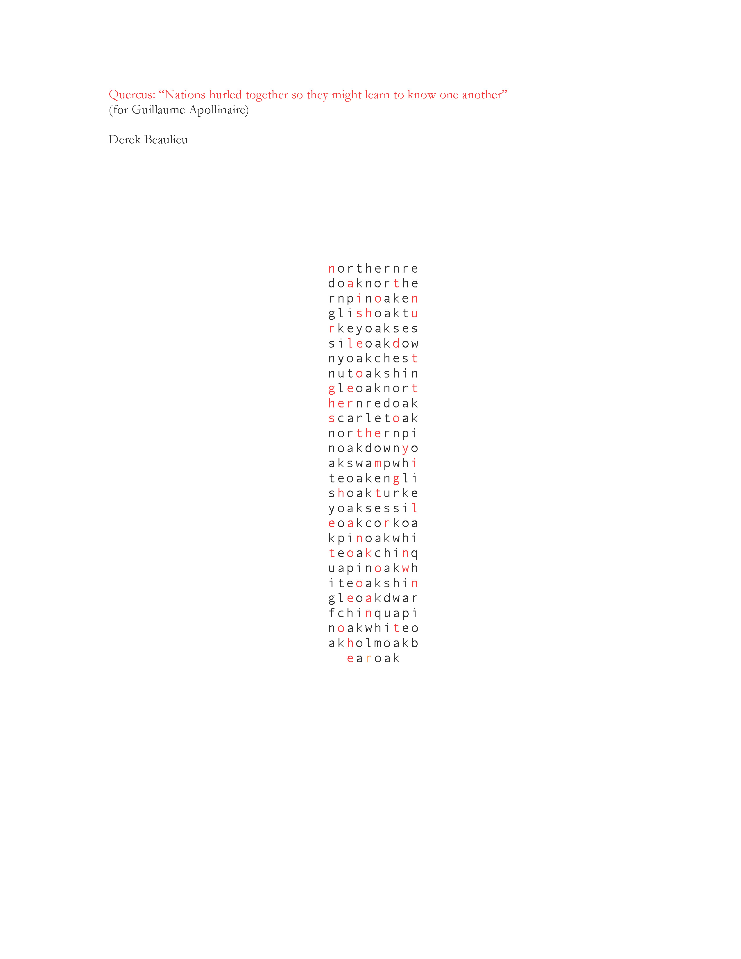 Nations hurled together so they might learn to know one another